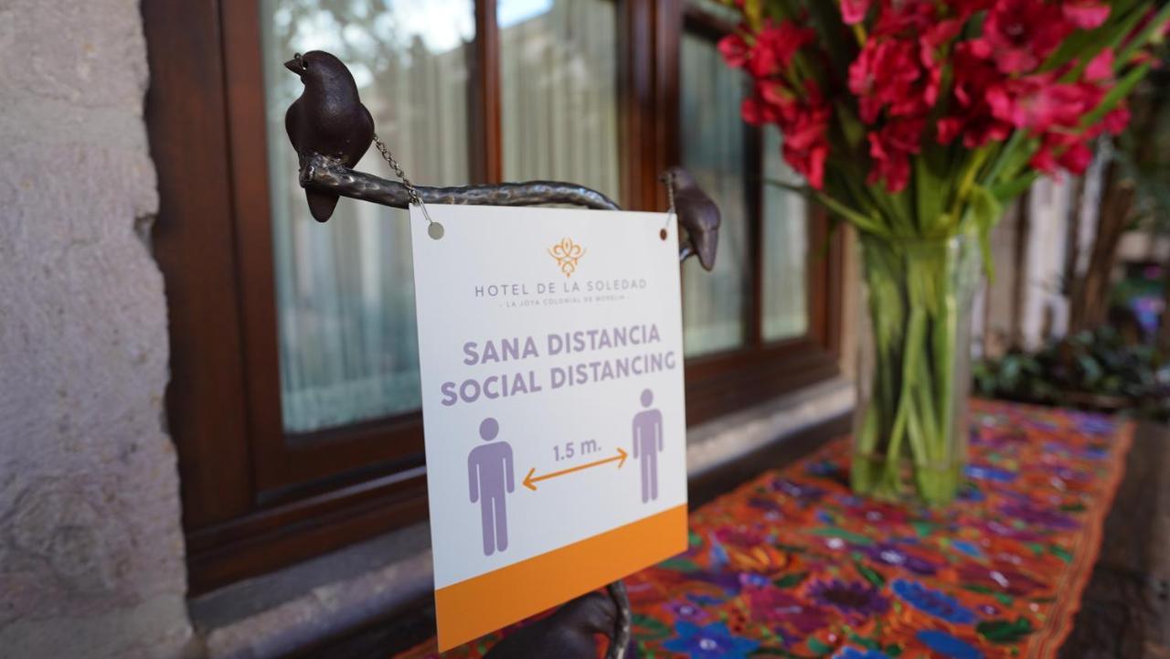 Hotel De La Soledad Morelia Buitenkant foto