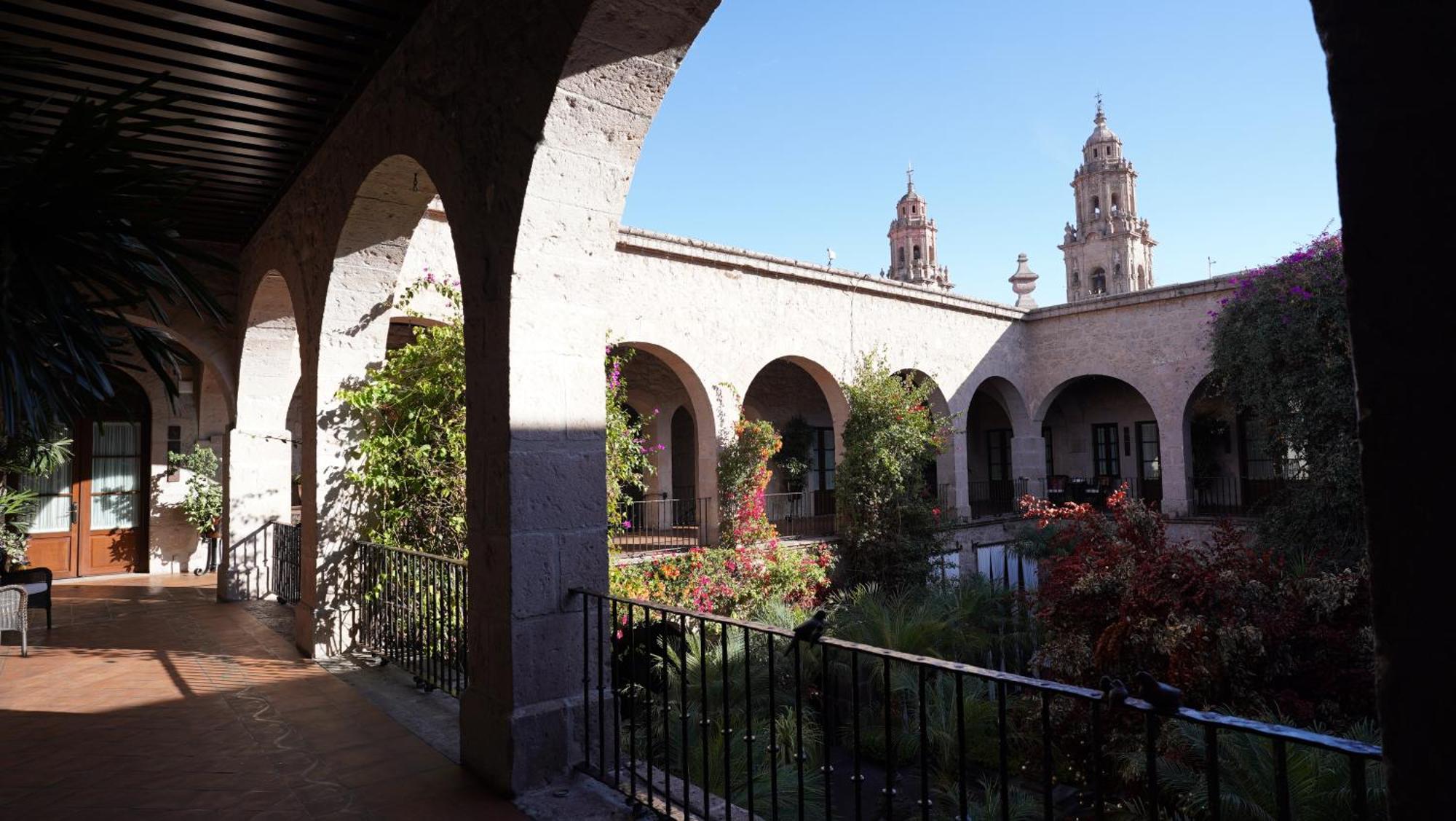Hotel De La Soledad Morelia Buitenkant foto